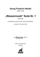 Suite de Música Acuática no. 1 HWV 348 