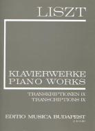 Transkriptionen 9 (II/24) (Neue Liszt-Ausgabe II B) 