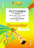 Air et Variations HWV 430 Standard