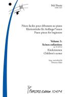Piezas para piano para principiantes Vol. 1: Escenas para niños 