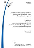 Piezas para piano para principiantes Vol. 4: 14 piezas para pequeños pianistas 