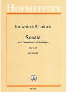 Sonata para contrabajo y viola obligada 
