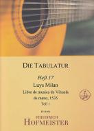 La Tablatura - Cuaderno 17: Libro de musica de Vihuela de mano, 1535 