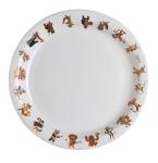 Plato de papel bauxili animales 10x23cm Ø 