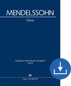 Gloria en mi bemol mayor MWV A 1 Download
