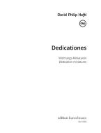 Dedicationes 