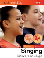 Music Medals Copper & Bronze Singing: 