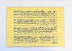 Magnetic Puzzle With Chopin Autograph And Notes 