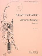 4 Serious Songs Op. 121 