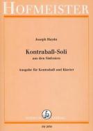 Kontrabass-Soli aus den Sinfonien 