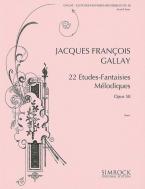 22 Studies-Melodic Fantasies Op. 58 
