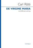 De Virgine Maria (SATB and harp version) Standard