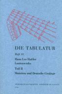 Lautenwerke, 1615, Teil 2 33 