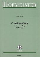 Charakteretüden in der 1. Lage 