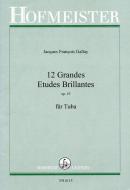 12 Grandes Etudes Brillantes op. 43 