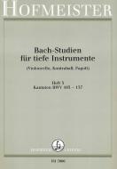 Bach-Studien für tiefe Instrumente Heft 3 