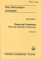 Thema und Variationen über eine finnische Volksweise 
