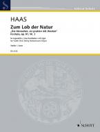 Zum Lob der Natur op. 81/2 Standard