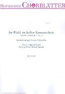 Im Wald, im hellen Sonnenschein 