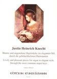 Organ pieces in common major keys 