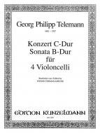 Concerto in C major and Sonata in B flat major 