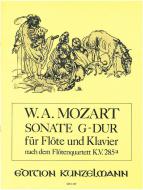 Sonate G-dur nach Quartett KV 285a 