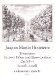 6 Sonatas Op. 3 for 2 Flutes and Basso continuo, Vol. 2 