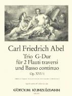 Trio in G for 2 flutes and continuo 