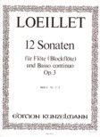 12 Flute Sonatas Vol. 1 