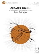 Greater Than... 