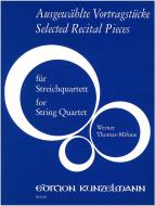 Recital Pieces for String Quartet 