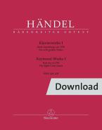 Obras para piano 1 HWV 426-433 Download