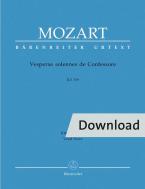 Vesperae solennes de Confessore KV 339 Download
