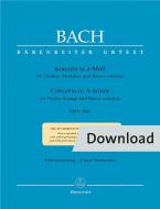Concierto en la menor BWV 1041 Download