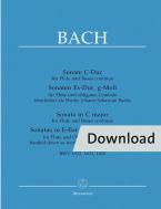 Sonata en do mayor y Sonatas en mi bemol mayor y sol menor Download