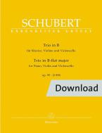Trío en si bemol mayor op. 99 D 898 Download