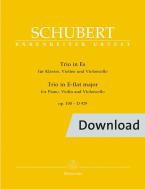 Trío con piano D 929 op.100 Download