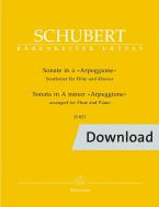 Sonata en la menor D 821 "Arpeggione Download