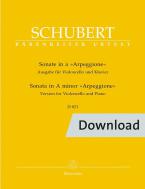Sonata en la menor D 821 "Arpeggione Download