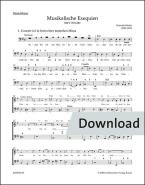 Musical Exequien SWV 279-281 Download