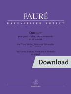 Quatuor en sol mineur op. 45 Download