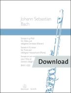 Sonata en sol menor BWV 1020 Download