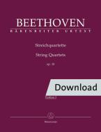 Cuartetos de cuerda op. 18 Download
