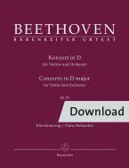 Concierto en re mayor op. 61 Download