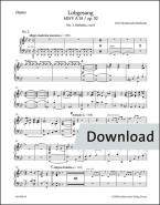 Cántico op. 52 MWV A 18 Download