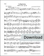 Cántico op. 52 MWV A 18 Download