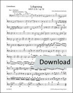 Cántico op. 52 MWV A 18 Download