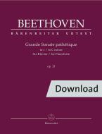 Grande Sonate pathetique en do menor op. 13 Download