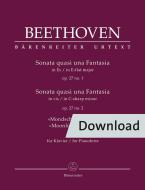 Sonata quasi una Fantasia (Sonata Claro de Luna) Download