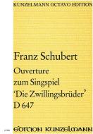 Ouvertüre aus Die Zwillingsbrüder D647 